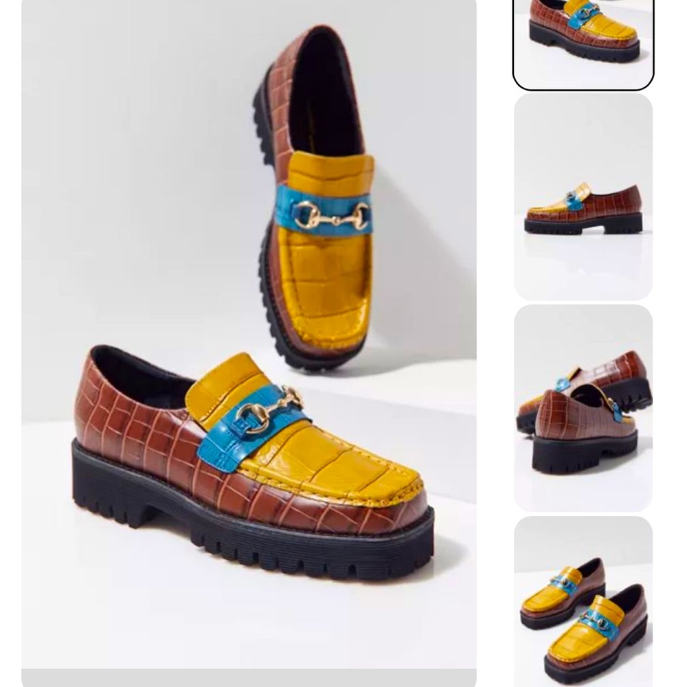 NIB Intentionally Blank HK-2 Croc Loafer